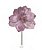 Flor de Natal Magnolia C/Glitter (Rose) 24cm - Imagem 1