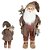 Papai Noel Natal em Pé Marrom 90cm - Imagem 1