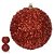 Bola de Natal Decorada c/ Glitter c/2 und Caixa PVC (Vermelho) 10cm - Imagem 1