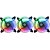 KIT COOLER FAN RISE MODE TORNADO, 120MM, ARGB - RM-TO-02-RGB - Imagem 1
