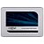 SSD CRUCIAL MX500, 1TB, SATA, LEITURA 560MB/S, GRAVAÇÃO 510MB/S, 2.5" - CT1000MX500SSD1 - Imagem 1