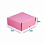 Caixa de Papelão Rosa Pequena - 15 x 15 x 6 - Imagem 1