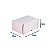 Caixa de Papelão Branca Pequena - 16 x 12 x 8 - Imagem 1