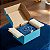 Caixa de Papelão Azul Pequena - 16 x 12 x 8 - Imagem 6
