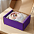 Caixa de Papelão Violeta Pequena - 16 x 12 x 8 - Imagem 7