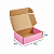 Caixa de Papelão Rosa Média - 23 x 15 x 7 - Imagem 3