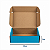 Caixa de Papelão Azul Média - 23 x 15 x 7 - Imagem 4