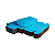Caixa de Papelão Azul Média - 23 x 15 x 7 - Imagem 10