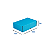Caixa de Papelão Azul Média - 23 x 15 x 7 - Imagem 3