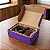 Caixa de Papelão Violeta Média - 23 x 15 x 7 - Imagem 9