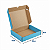 Caixa de Papelão Azul Pequena - 23 x 18 x 4 - Imagem 3
