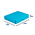 Caixa de Papelão Azul Pequena - 23 x 18 x 4 - Imagem 1