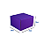 Caixa de Papelão Violeta Média - 24 x 24 x 16 - Imagem 1