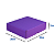 Caixa de Papelão Violeta Média - 26 x 24 x 7 - Imagem 1