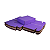 Caixa de Papelão Violeta Média - 26 x 24 x 7 - Imagem 11