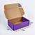 Caixa de Papelão Violeta Grande - 27 x 18 x 9 - Imagem 3