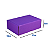 Caixa de Papelão Violeta Grande - 27 x 18 x 9 - Imagem 1