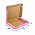 Caixa de Papelão Rosa Grande - 30 x 25 x 4 - Imagem 3