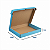 Caixa de Papelão Azul Grande - 30 x 25 x 4 - Imagem 3