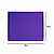 Caixa de Papelão Violeta Grande - 30 x 25 x 4 - Imagem 2