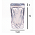 Saco Stand Up Pouch Metalizado com Frente Transparente - Fecho Zip - 12 x 17 - Imagem 2