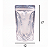Saco Stand Up Pouch Metalizado com Frente Transparente - Fecho Zip - 12 x 17 - Imagem 1