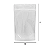 Saco Stand Up Pouch Transparente - Fecho Zip - 10 x 15 - Imagem 1