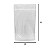 Saco Stand Up Pouch Transparente - Fecho Zip - 12 x 19 - Imagem 1