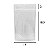 Saco Stand Up Pouch Transparente - Fecho Zip - 14 x 22.5 - Imagem 2