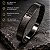 Bracelete Aço Inox Pai Nosso 316l Preto - Imagem 3