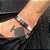 Bracelete Aço Inox Liso Prateado Para Gravação 8mm Social - Imagem 3