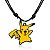Colar Pikachu Regulável Pokémon Ash Game Anime Geek Nerd - Imagem 1