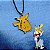 Colar Pikachu Regulável Pokémon Ash Game Anime Geek Nerd - Imagem 1