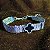 Pulseira Virginia Alhambra Vintage Luxo Prateada Preto Grife - Imagem 4