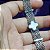 Pulseira Virginia Alhambra Vintage Prateada Branca Grife - Imagem 2