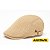 Boina Com Regulagem Lateral Estilo Peaky Blinders Cor Bege - Imagem 2