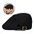 Boina Com Regulagem Lateral Peaky Blinders Preta Fivela Nova - Imagem 7