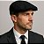 Boina Com Regulagem Lateral Peaky Blinders Preta Fivela Nova - Imagem 5