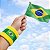 Kit 2 Munhequeiras Brasil Copa do Mundo Bracelete Flexível - Imagem 3