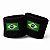 Munhequeira Brasil Copa do Mundo Bracelete Flexível Preta - Imagem 5