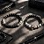 Kit 2 Pulseiras Masculinas Ônix Hematita Jaspe Caveira - Imagem 3