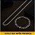 Corrente Grumet +Pulseira Aço Prateado  70cm - Imagem 5