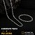 Corrente Grumet +Pulseira Aço Prateado  70cm - Imagem 4