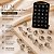 Cartela Brinco Estrela de Davi  Aço Inox 316L 24 pcs - Imagem 3