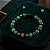Pulseira Regulável Olho de Tigre verde + Agata Verde - Imagem 6