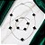 Kit Colar e Pulseira Trevo Preto Prateado - Imagem 8