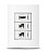 Conjunto 4x2 1 Tomada HDMI, 2 RJ45 Cat5 - ES42-M7 - Imagem 1
