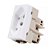 Espelho Tomada 4x2 + Modulo Vazio Para Keystone Hdmi, USB, RJ45, RJ11 - Imagem 2