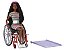 Boneca Barbie Fashionista  com Cadeira de Rodas Original Mattel - Imagem 1