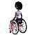 Boneca Barbie Negra 195 Cadeirante Mattel Original - Imagem 3